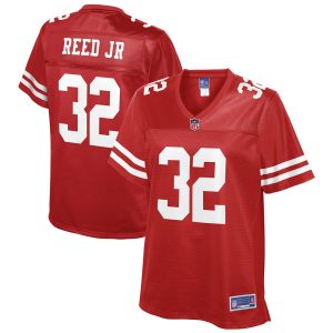 DJ Reed Jr San Francisco 49ers NFL Pro Line Women’s Team Player Jersey – Scarlet